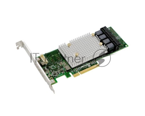 Контроллер Microsemi Adaptec SmartRAID 3154-16i Single,16 internal ports,PCIe Gen3 ,x8,4 GB DDR4,RAID 0/1/10,RAID 5/6/50/60,FlexConfig,maxCache 4.0
