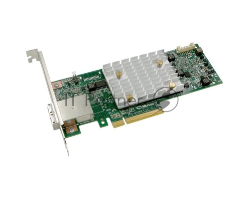 Контроллер Microsemi Adaptec SmartRAID 3154-8e Single,8 external ports,PCIe Gen3 ,x8,4 GB DDR4,RAID 0/1/10,RAID 5/6/50/60,FlexConfig,maxCache 4.0