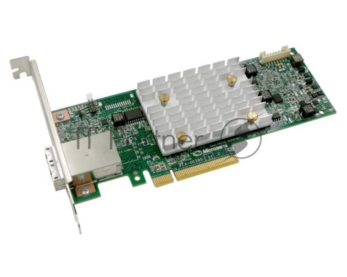 Контроллер Microsemi Adaptec SmartRAID 3154-8e Single,8 external ports,PCIe Gen3 ,x8,4 GB DDR4,RAID 0/1/10,RAID 5/6/50/60,FlexConfig,maxCache 4.0