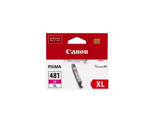 Картридж Canon CLI-481XL M EMB для TS6140/TS8140/TS9140/TR8540. Пурпурный. 466 страниц.