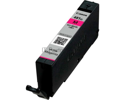 Картридж Canon CLI-481XL M EMB для TS6140/TS8140/TS9140/TR8540. Пурпурный. 466 страниц.