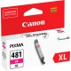 Картридж Canon CLI-481XL M EMB для TS6140/TS8140/TS9140/TR8540. Пурпурный. 466 страниц.
