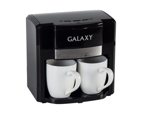 Кофеварка капельная Galaxy Line GL 0708 черный, исп. кофе - молотый, 0,3 л, 750 Вт.