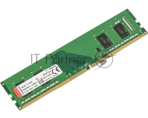 Модуль памяти Kingston DIMM DDR4 4GB KVR24N17S6/4 {PC4-19200, 2400MHz, CL17}