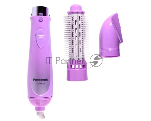Фен-щетка Panasonic EH-KA22 600Вт фиолетовый/белый