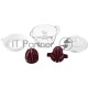 Соковыжималка цитрусовая Scarlett SC-JE50C06 25Вт рез.сок.:700мл. белый/коричневый