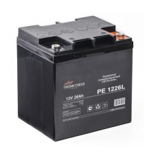 Prometheus Energy PE1226L (12V 26Ah) аккумулятор свинцово-кислотный {срок службы 10 лет}