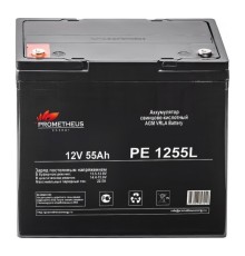 Prometheus Energy PE1255L (12V 55Ah) аккумулятор свинцово-кислотный {срок службы 10 лет}