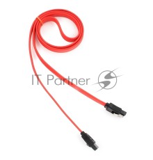 Кабель интерфейсный SATAIII Cablexpert CC-SATAM-DATA-0.8M, 80см, 7pin/7pin, защелка, пакет