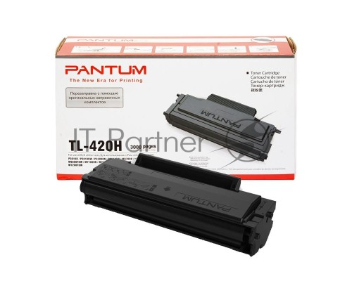 Картридж лазерный Pantum TL-420H/HP черный для P3010D, P3010DW, P3300DN, P3300DW, M6700D, M6700DW, M7100DN, M7100DW, M6800FDW, M7200FD, M7200FDN, M7200FDW 3000 стр.