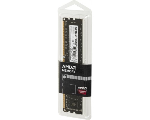 Оперативная память AMD 8GB DDR3 1600MHz Radeon™ DIMM R3 Value Series Black R538G1601U2S-U Non-ECC, CL9, 1.5V, Retail