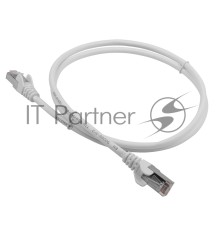 Кабель Патч-корд Lanmaster FTP LAN-PC45/S5E-0.5-GY вилка RJ-45-вилка RJ-45 кат.5е 0.5м серый LSZH (уп.:1шт)