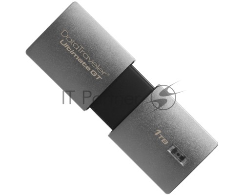 Флеш накопитель 1TB Kingston DataTraveler Ultimate GT, USB 3.1 G1, Серебристый