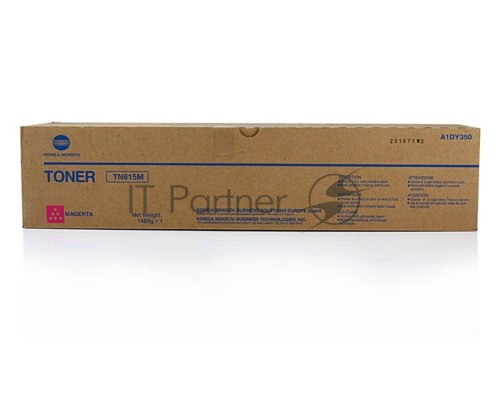 Картридж лазерный Konica-Minolta bizhub PRESS C8000 красный TN-615M Картридж лазерный Konica-Minolta bizhub PRESS C8000 красный TN-615M