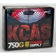 Блок питания Aerocool ATX 750W KCAS-750G 80+ gold (24+4+4pin) APFC 120mm fan color LED 7xSATA RTL