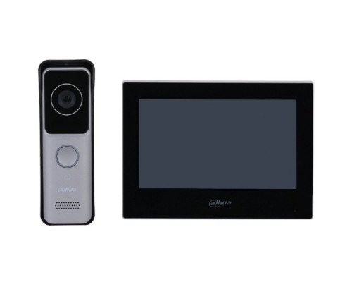 [Видеодомофоны] DAHUA DHI-KTW02 Комплект DHI-VTO2311R-WP + DHI-VTH2621G-WP