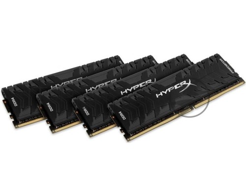 Модуль памяти Kingston DIMM DDR4 32GB 2400MHz CL12 (Kit of 4) XMP HyperX Predator