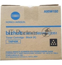 Картридж лазерный Konica-Minolta bizhub C3351/C3851 черный TNP-49K