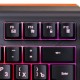 Клавиатура Oklick 717G черный/серый USB Multimedia LED