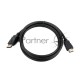 Кабель Cablexpert  DisplayPort->HDMI, 5м, 20M/19M, черный, экран, пакет