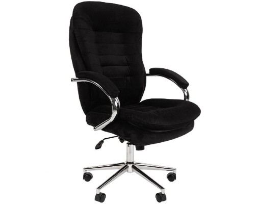 [Офисные кресла] Кресло Chairman Home 795 Россия ткань Т-84 черный N (7116611)