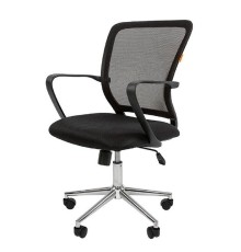 Офисное кресло Chairman    698   Россия     TW-01  черный хром new (7077478)