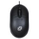Мышь проводная Oklick 105S черный, 800 dpi, USB, кнопки - 3