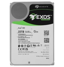 22TB Seagate Exos X22 (ST22000NM001E) {SATA 6Gb/s, 7200 rpm, 512mb buffer, 3.5