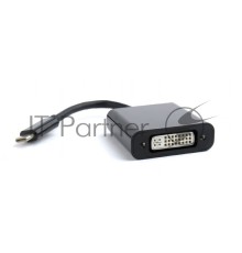 Переходник Cablexpert USB Type-C/DVI, 15см, пакет (A-CM-DVIF-01)