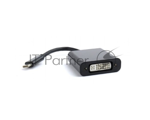 Переходник Cablexpert USB Type-C/DVI, 15см, пакет (A-CM-DVIF-01) Переходник Cablexpert USB Type-C/DVI, 15см, пакет (A-CM-DVIF-01)