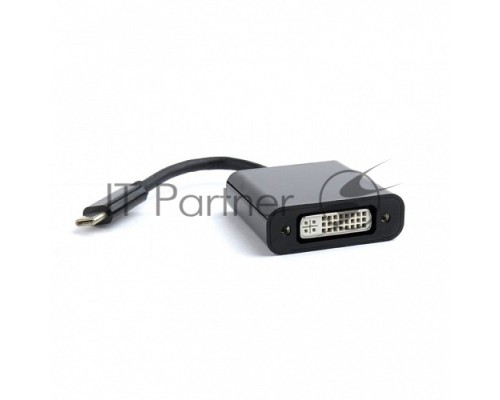 Переходник Cablexpert USB Type-C/DVI, 15см, пакет (A-CM-DVIF-01) Переходник Cablexpert USB Type-C/DVI, 15см, пакет (A-CM-DVIF-01)