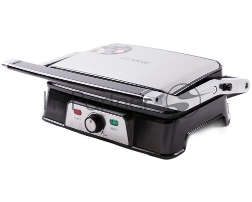 Электрический пресс-гриль Endever Grillmaster 220, серебристый/черный