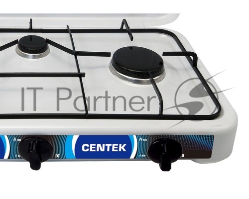 Газовая плита Centek CT-1522  белый  Centek CT-1522 (белая), 3 конфорки, КРЫШКА, сменные форсунки баллон/магистраль