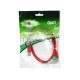 Патчкорд литой Aopen/Qust UTP кат.5е 1м красный  <ANP511_1M_R>