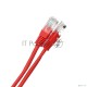Патчкорд литой Aopen/Qust UTP кат.5е 1м красный  <ANP511_1M_R>