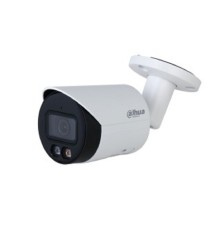 DAHUA DH-IPC-HFW2249SP-S-IL-0280B Уличная цилиндрическая IP-видеокамера SmartDualLight 2Мп, 1/2.8” CMOS, объектив 2.8мм, видеоаналитика, микрофон, ИК 30м, LED 30м, IP67, металл