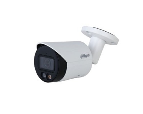 [Видеонаблюдение] DAHUA DH-IPC-HFW2249SP-S-IL-0280B Уличная цилиндрическая IP-видеокамера SmartDualLight 2Мп, 1/2.8” CMOS, объектив 2.8мм, видеоаналитика, микрофон, ИК 30м, LED 30м, IP67, металл