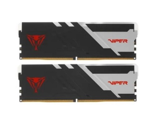 [Модуль памяти] Память DDR5 2x16Gb 7400MHz Patriot PVVR532G740C36K Viper Venom RGB RTL Gaming PC5-59200 CL36 DIMM 288-pin 1.45В kit с радиатором Ret