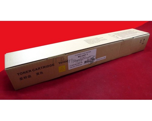 Картридж лазерный Sharp MX 1810U/2010U/2310U/ 3110U (MX-23GTYA) yellow (туба 195г) JPN