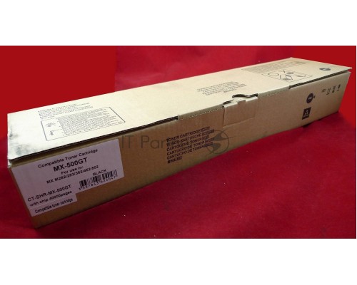 Картридж лазерный Sharp MX M282/283/362/452/502 (MX-500GT) (туба 1000г) JPN