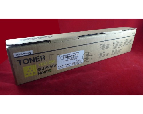 Тонер Konica-Minolta bizhub C200/C203/C253 yellow TN-213Y/TN-214Y (туба 374г) JPN
