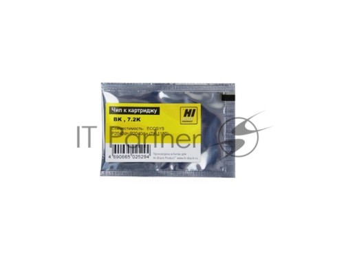 Чип Hi-Black к картриджу Kyocera ECOSYS P2040dn/P2040dw (TK-1160) , Bk, 7,2K     