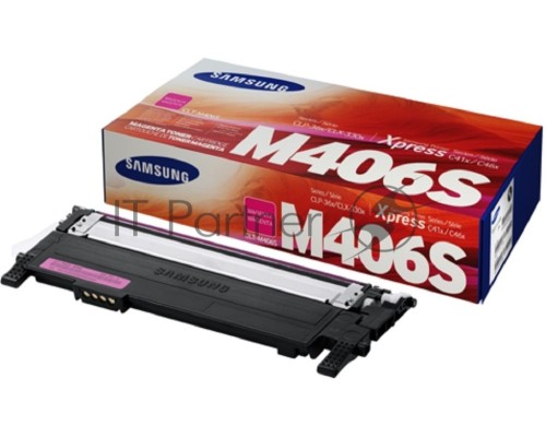 Картридж лазерный SAMSUNG CLT-M406S/ SU254A пурпурный для Samsung CLP-360/365/CLX-3300/3305 (1000стр.)