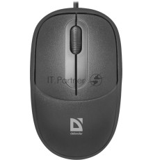 Мышь проводная Defender Datum MS-980 черный, 1000 dpi, USB, кнопки - 3