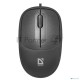 Мышь проводная Defender Datum MS-980 черный, 1000 dpi, USB, кнопки - 3