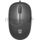 Мышь проводная Defender Datum MS-980 черный, 1000 dpi, USB, кнопки - 3