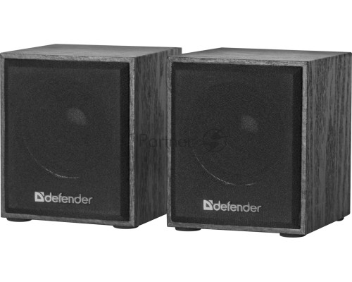 Колонки DEFENDER SPK-230 2.0 black (2x2 Вт, USB пит, раз. д. науш.)   65223