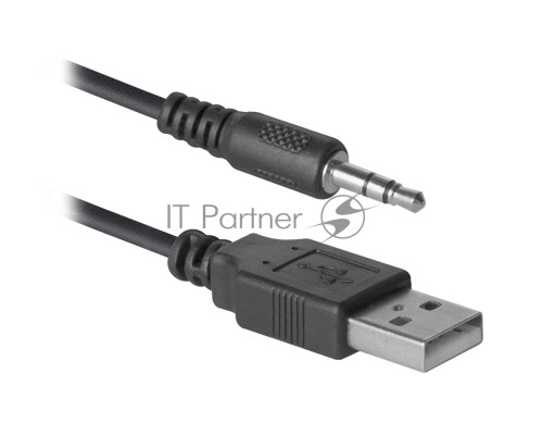 Колонки DEFENDER SPK-230 2.0 black (2x2 Вт, USB пит, раз. д. науш.)   65223