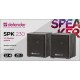 Колонки DEFENDER SPK-230 2.0 black (2x2 Вт, USB пит, раз. д. науш.)   65223