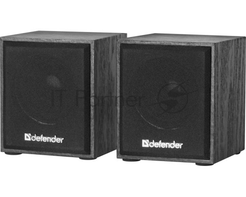 Колонки DEFENDER SPK-230 2.0 black (2x2 Вт, USB пит, раз. д. науш.)   65223